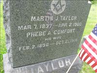 Taylor, Martin J. and Phebe A. (Comfort)